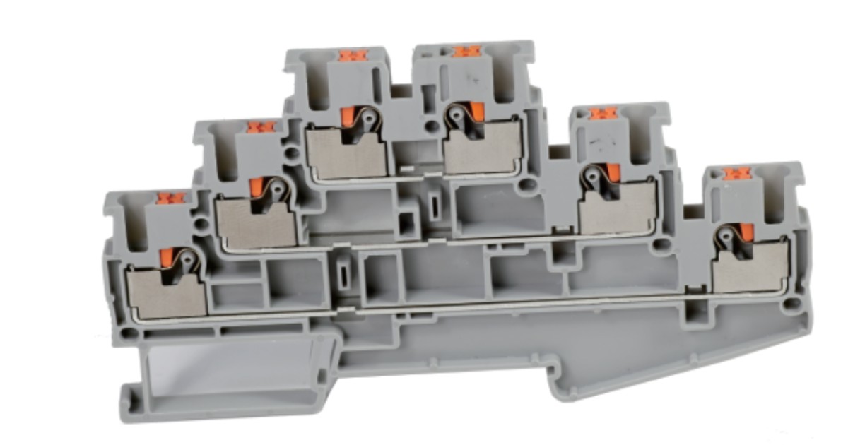 Купить Этажная клемма UJ6-2.5/3-3 Upun оптом в Москве