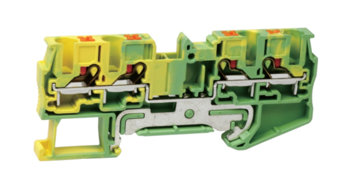 Купить Заземляющая клемма UJ6-4/2X2JD Upun оптом в Москве