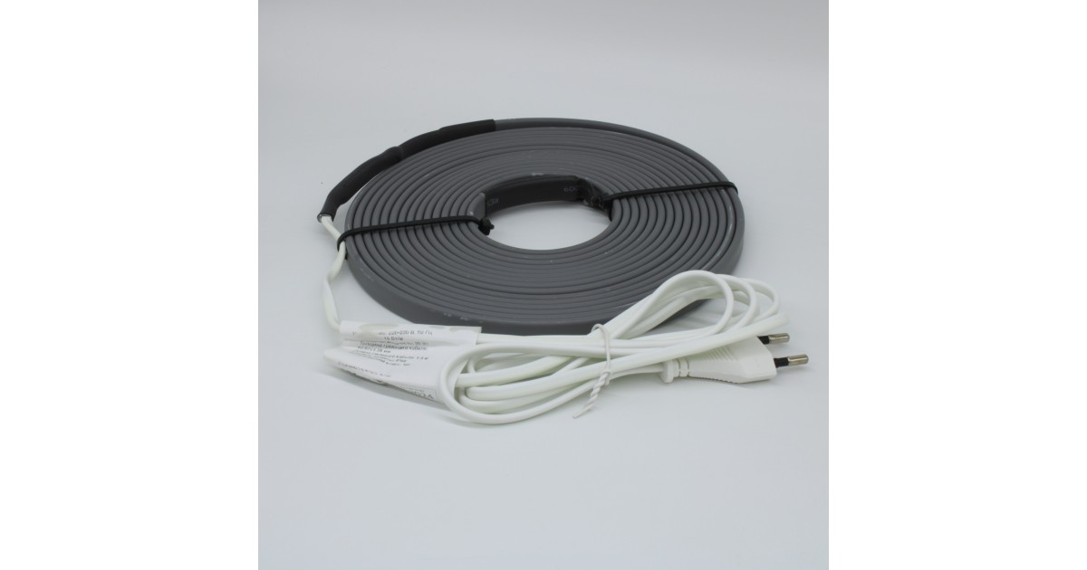 Купить Кабель греющий саморегулирующийся 16Вт/м, на трубу, 6м/96Вт PROconnect оптом в Москве