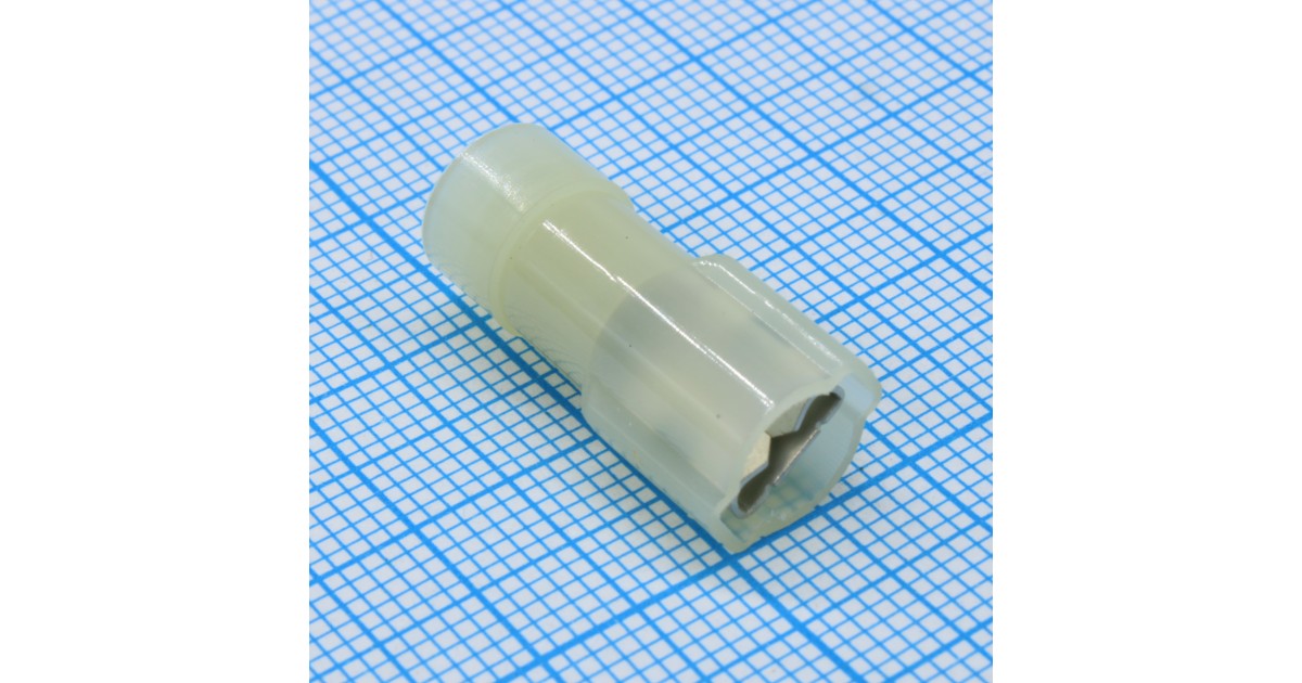 Купить Разъем плоский полностью изолированный -мама РПИ-М(н) 6.0-(6.3) серия ПРОФИ КВТ оптом в Москве