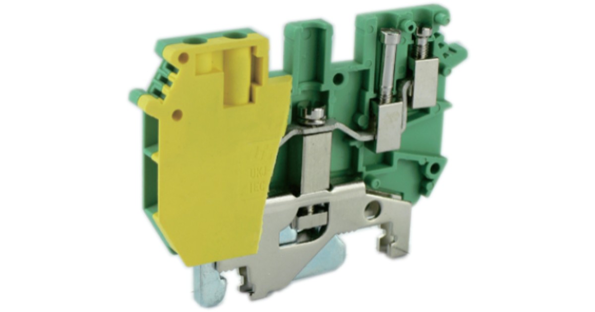 Купить Заземляющая клемма UKJ-4/2X2JDEE Upun оптом в Москве