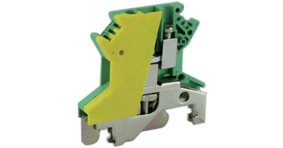 Купить Заземляющая клемма UKJ-2.5XJDE Upun оптом в Москве