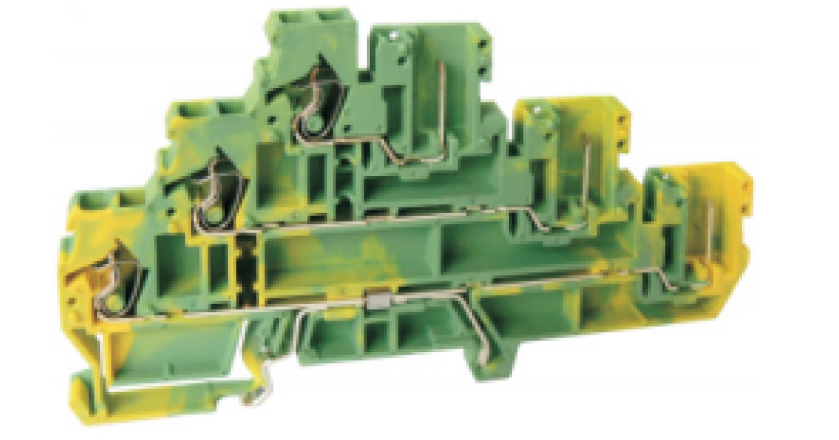 Купить Этажная клемма UJ5-2.5WV/3-3JD Upun оптом в Москве