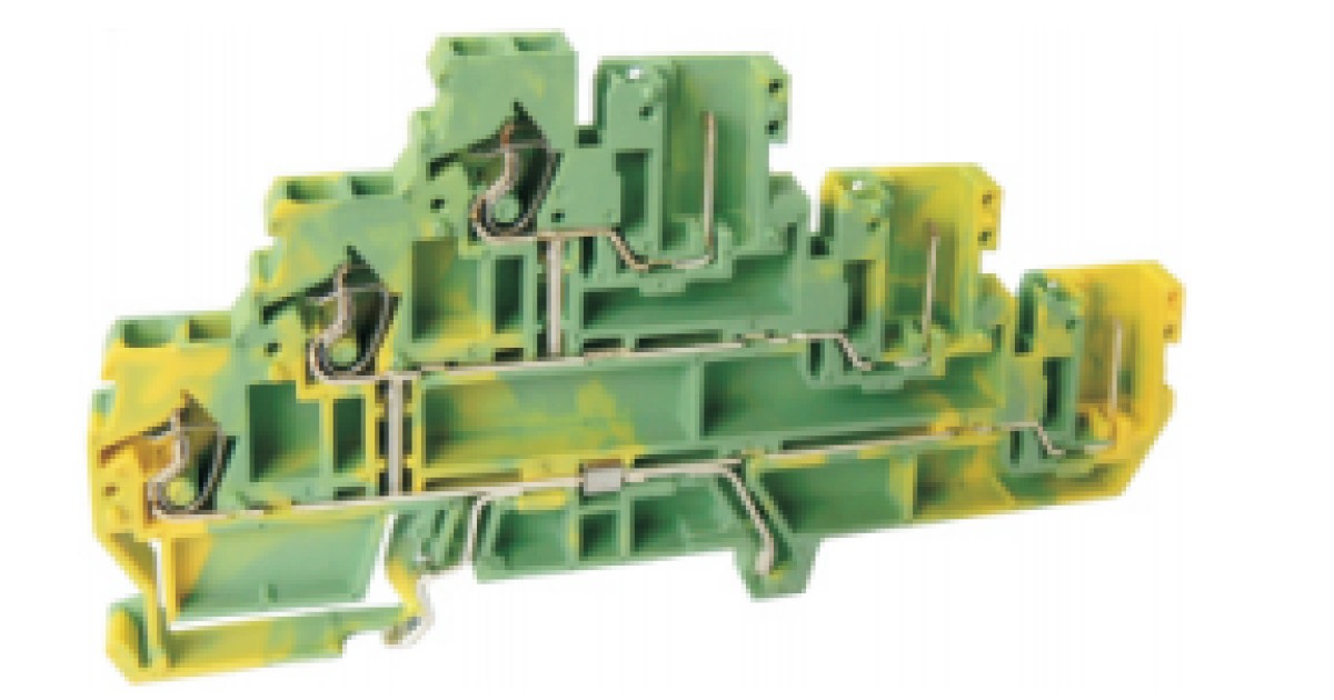 Купить Заземляющая клемма UJ5-2.5WV/3X3JD Upun оптом в Москве