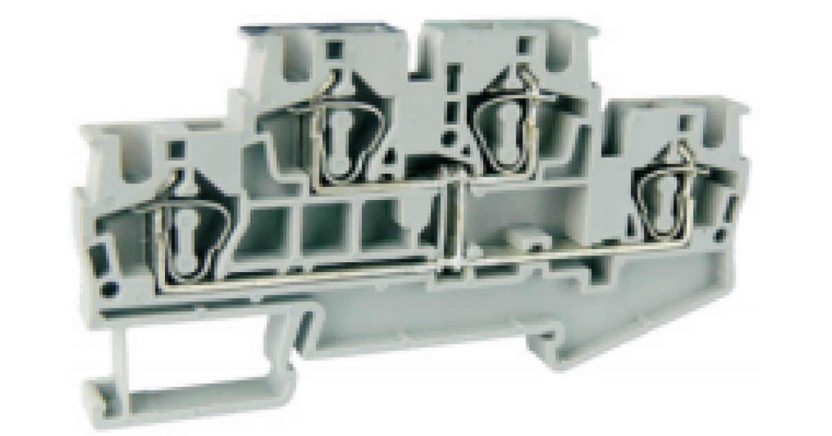 Купить Этажная клемма UJ5-4/2X2-PVE Upun оптом в Москве