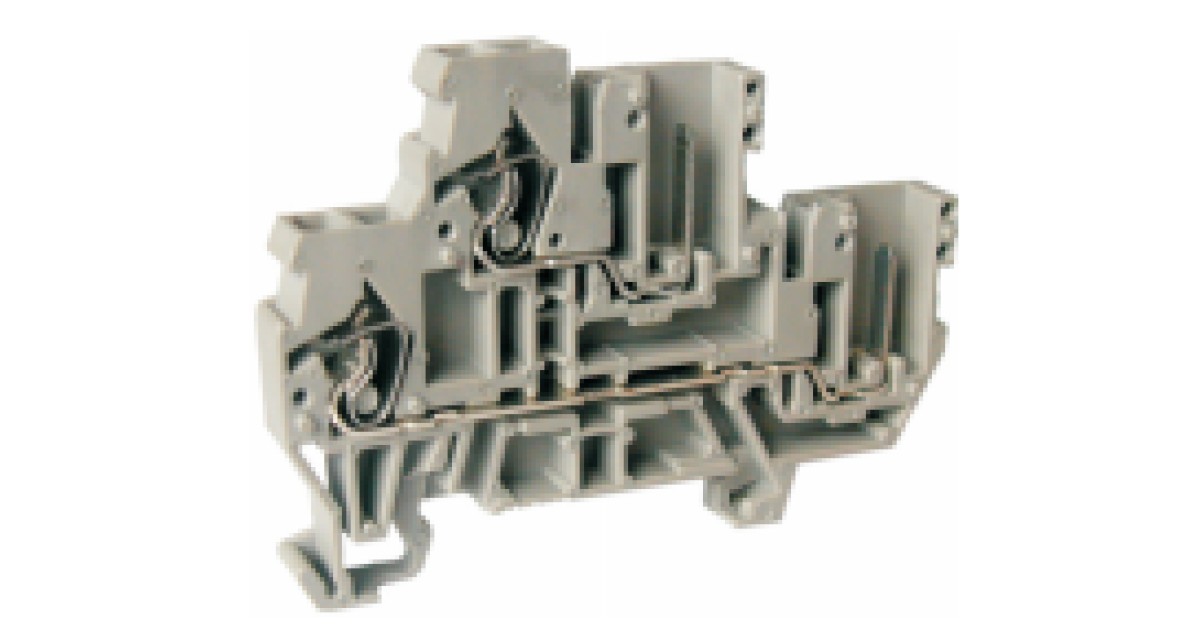 Купить Этажная клемма UJ5-2.5WV/2-2E Upun оптом в Москве