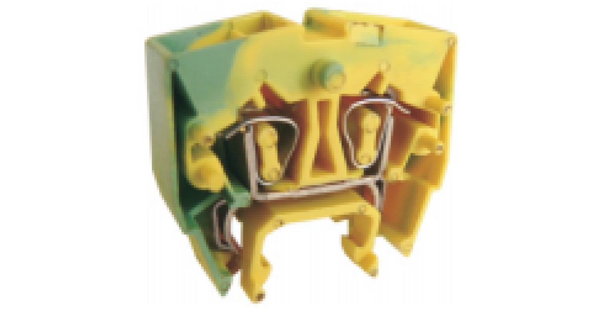 Купить Заземляющая клемма (MINI) UJ5-2.5WM/2X2JDE Upun оптом в Москве