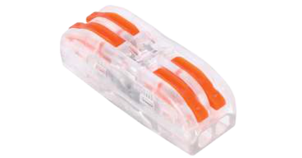 Купить Рычажная клемма, проходная, PCT-222-2 Силат оптом в Москве