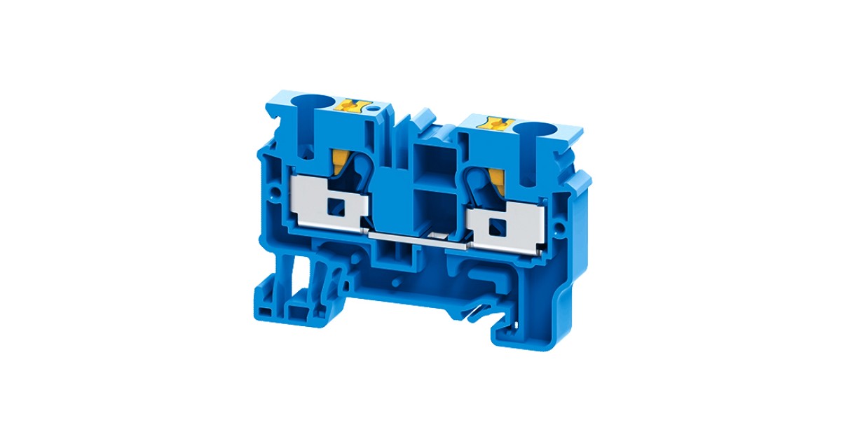 Купить Клемма проходная push-in OptiClip CP-10-I-BU-57A-(0,5-10)-синий КЭАЗ оптом в Москве