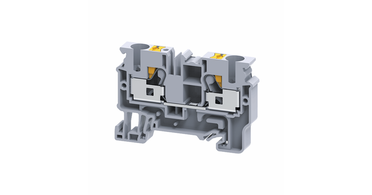 Купить Клемма проходная 10 кв.мм push-in OptiClip CP-10-I-57A-(0,5-10)-серый 331842 КЭАЗ оптом в Москве