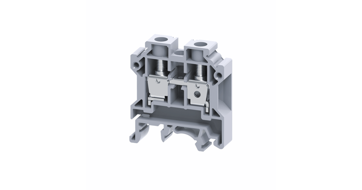 Купить Клемма проходная винтовая OptiClip CTS-10-I-57A-(0,5-10)-серый  289777 КЭАЗ оптом в Москве
