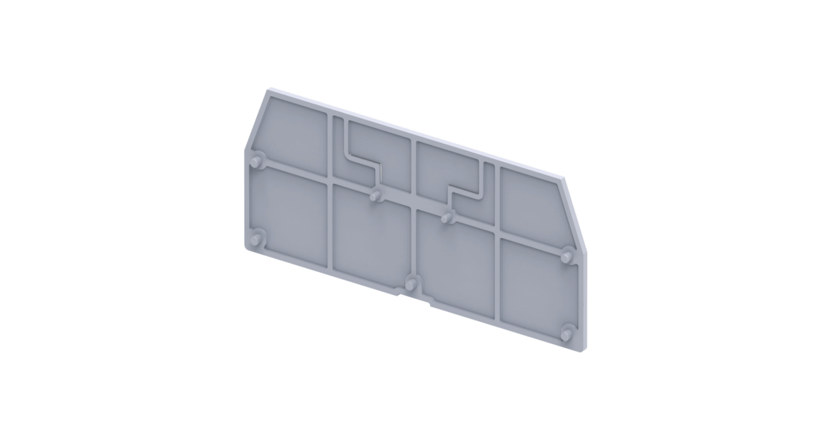 Купить Крышка концевая для клеммы измерительной OptiClip EPCDS6U-серый  289808 КЭАЗ оптом в Москве