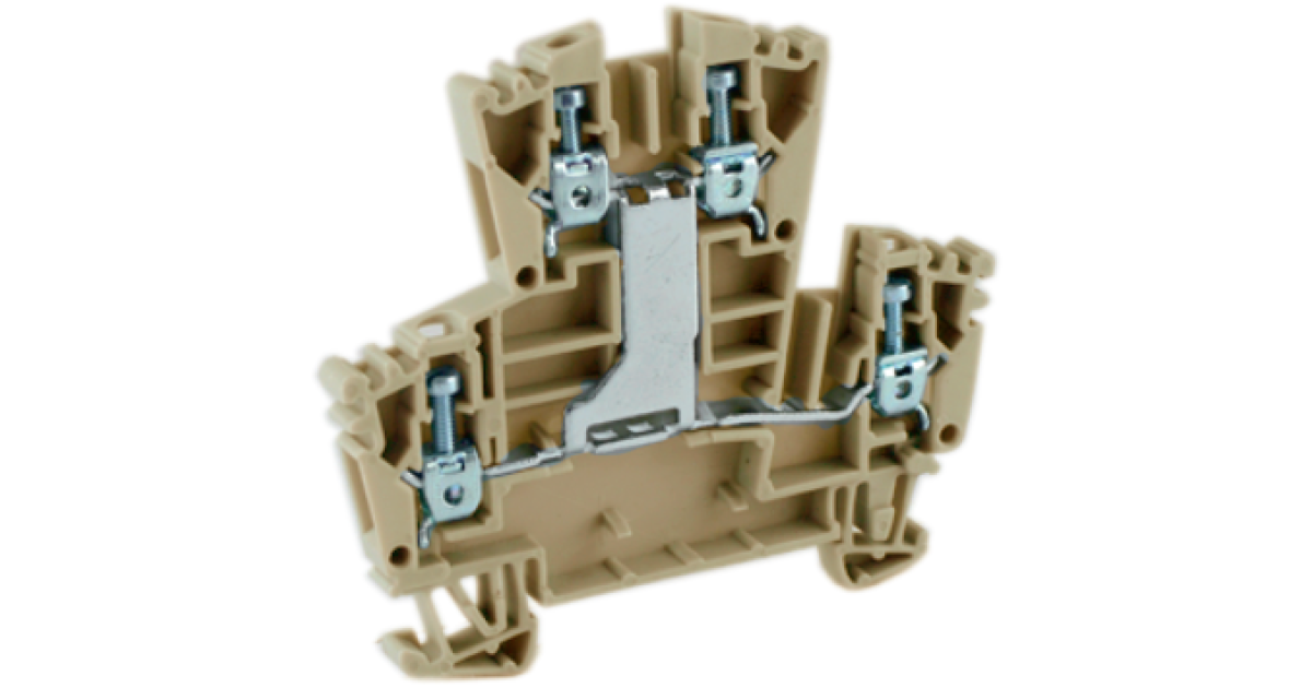 Купить Этажная клемма UKJ-W2.5/2X2(BG) Upun оптом в Москве