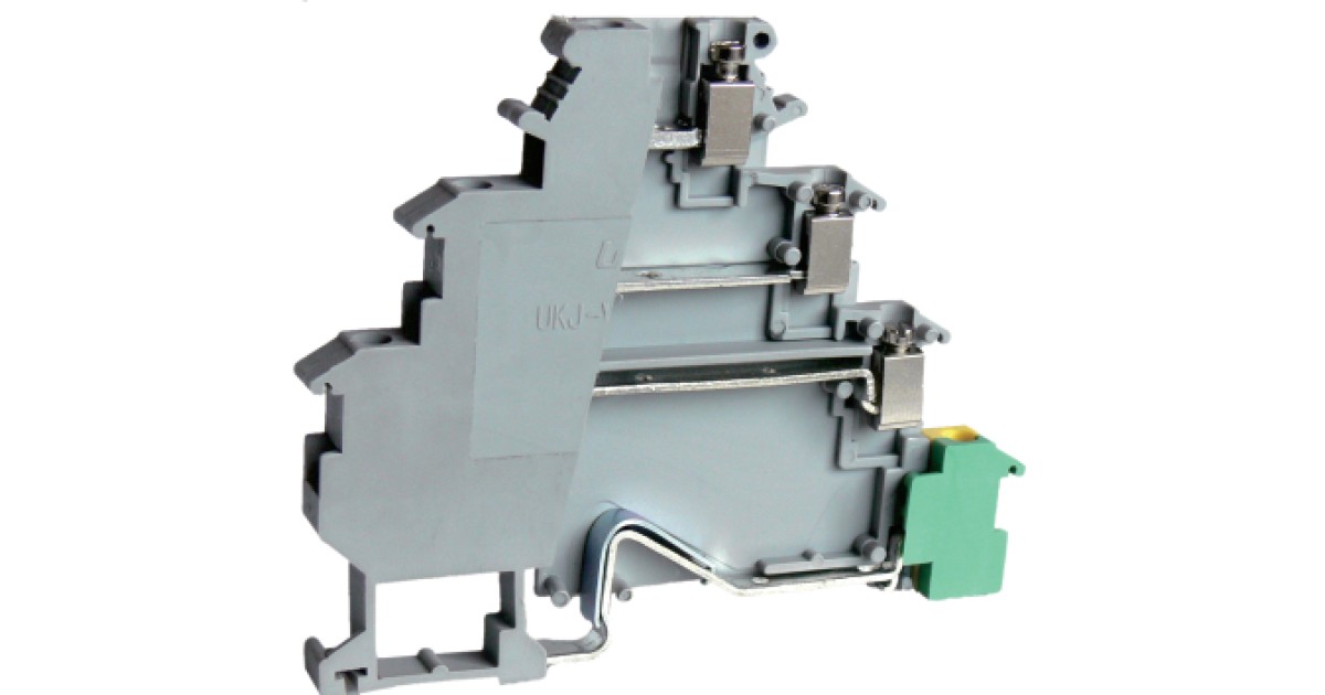 Купить Заземляющая клемма UKJ-VIOK1.5-3D/JD Upun оптом в Москве