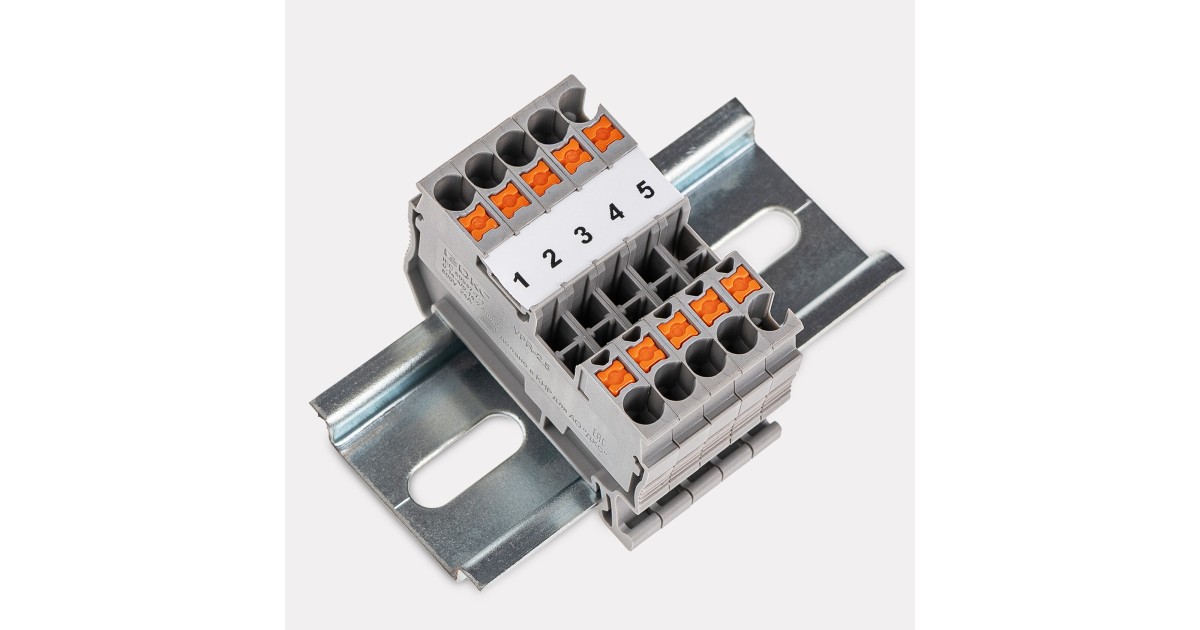 Купить Маркировка клемм SMK-PCB-2,5 мм кв. Элегир Маркинг оптом в Москве