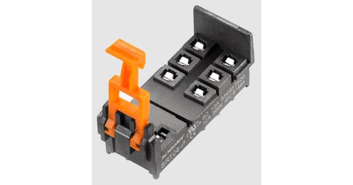 Купить Колодка для реле SRT08-P SHENLER оптом в Москве