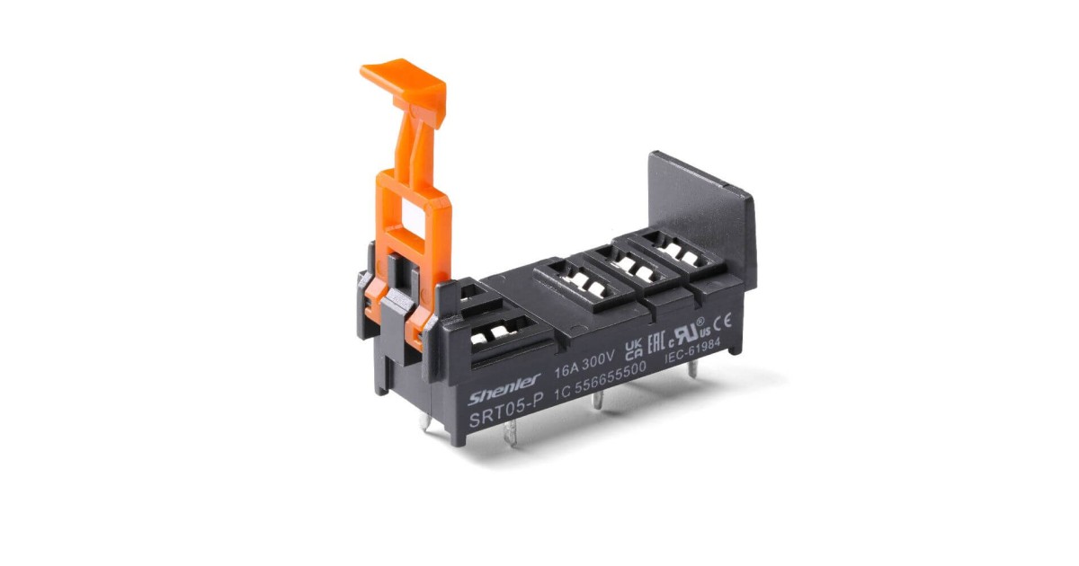 Купить Колодка для реле SRT05-P SHENLER оптом в Москве