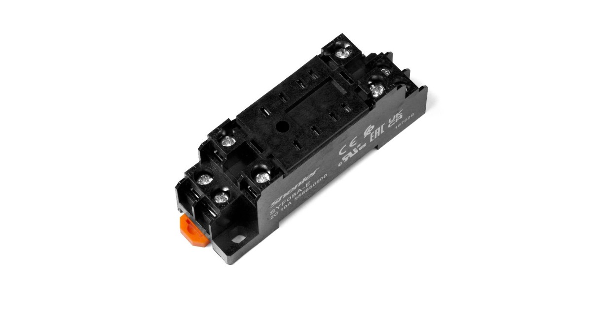 Купить Колодка для реле SYF08A-E SHENLER оптом в Москве