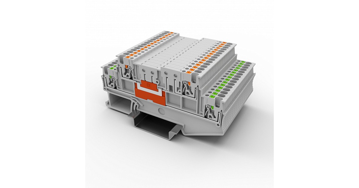 Купить Этажная клемма UPT-1.5/2K-GY UTL оптом в Москве