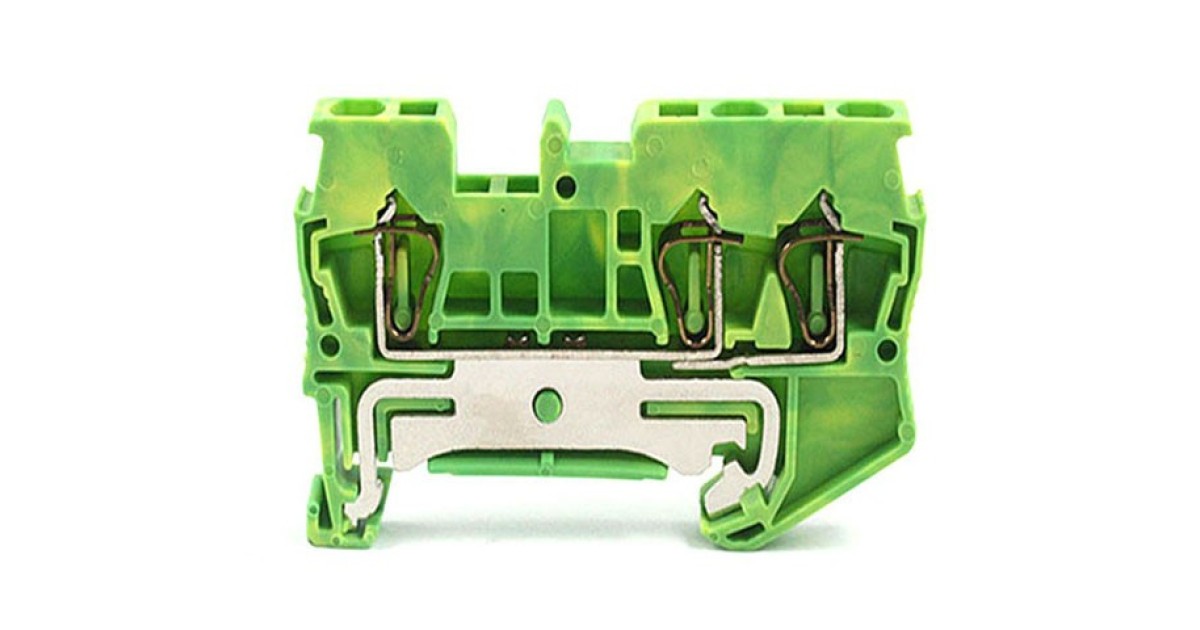 Купить Заземляющая клемма JUT3-2.5/1-2PE UTL оптом в Москве