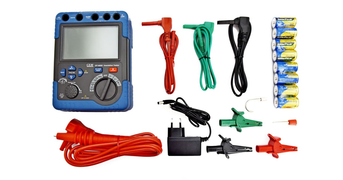 Купить DT-6605 Мегаомметр CEM оптом в Москве