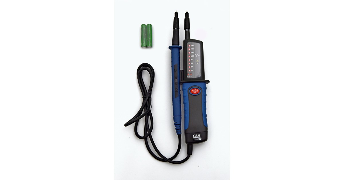 Купить DT-9120 Указатель напряжения и правильности подключения CEM оптом в Москве