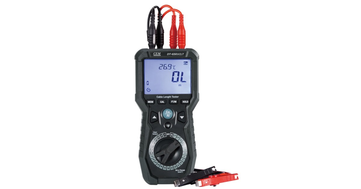 Купить DT-6501CLT Измеритель длины кабеля CEM оптом в Москве