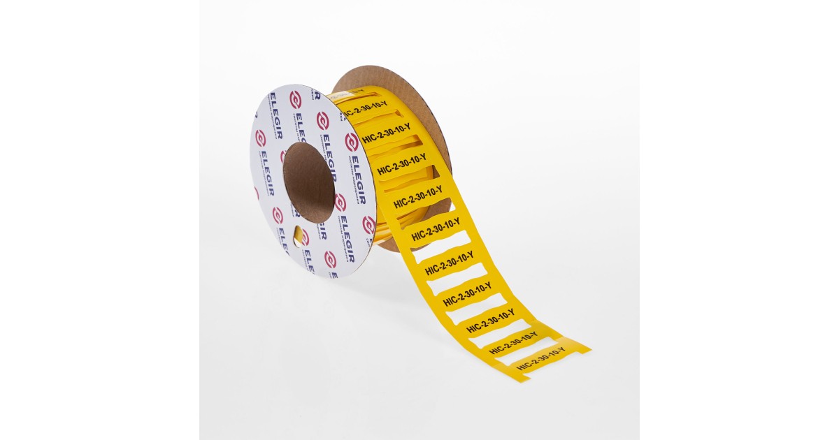 Купить Маркер для контейнеров HIC-2-30-10-Y Элегир Маркинг оптом в Москве