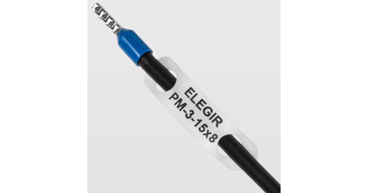 Купить Маркер продеваемый PM-3-15x8 W Элегир Маркинг оптом в Москве