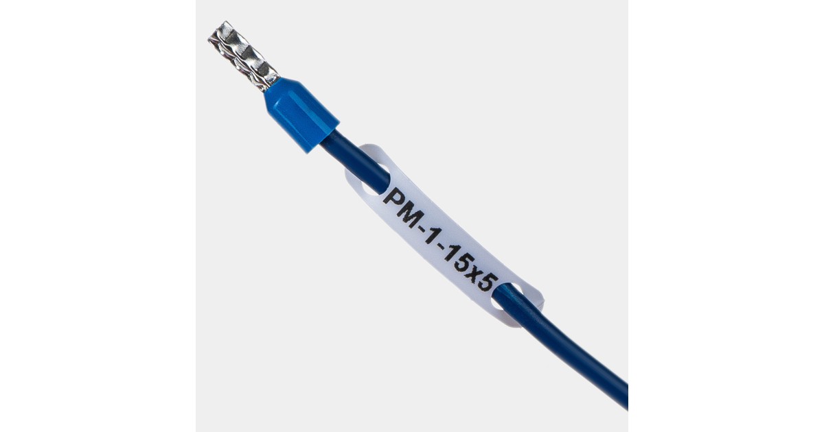 Купить Маркер продеваемый PM-1-15x5 W Элегир Маркинг оптом в Москве