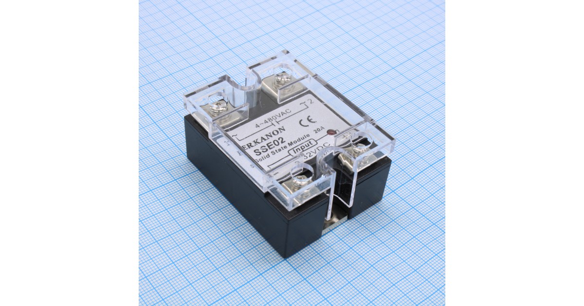 Купить Твердотельное реле, без колодки SSE02 ERKANON оптом в Москве