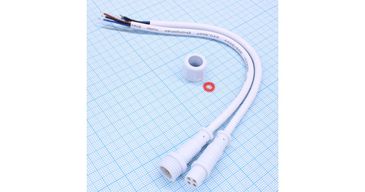Купить 4PIN WP L=40 D=13MM 4*0.3MM2 RUICHI оптом в Москве