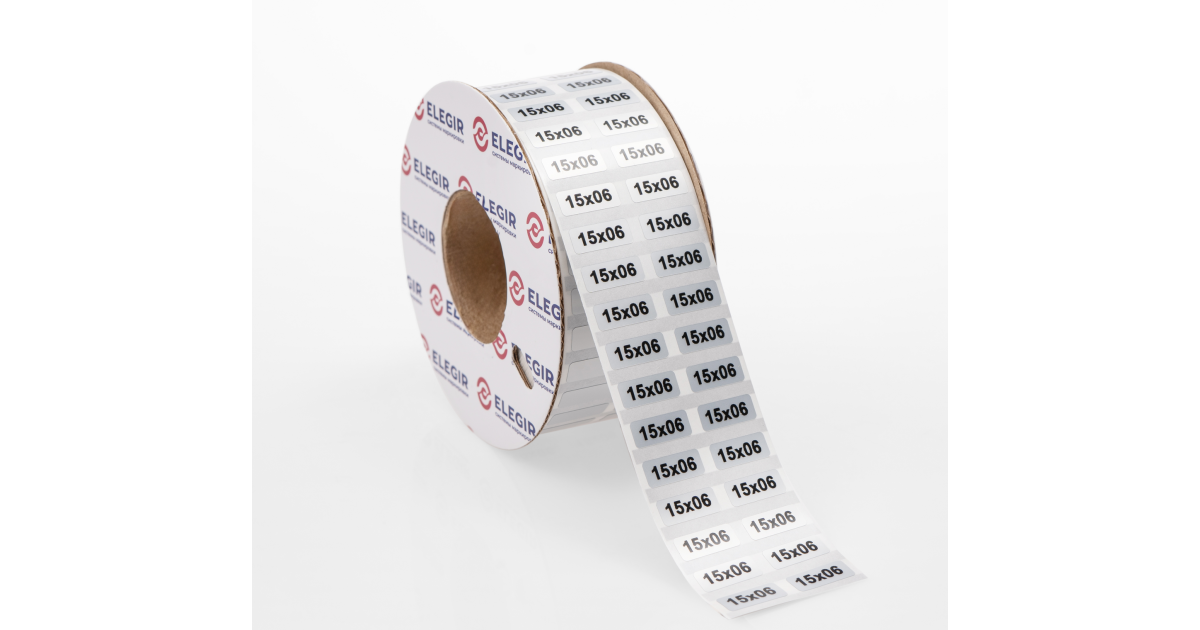 Купить Металлизированная наклейка NPT-15х06 Элегир Маркинг оптом в Москве