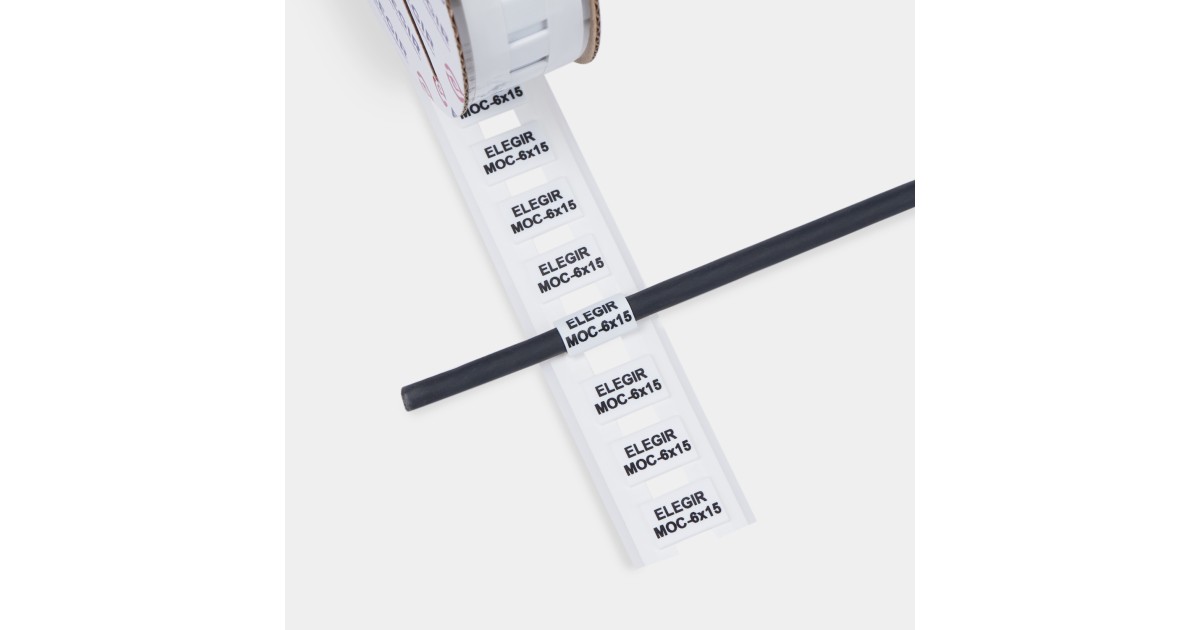 Купить Маркер овальный MOC-6-15-W Элегир Маркинг оптом в Москве