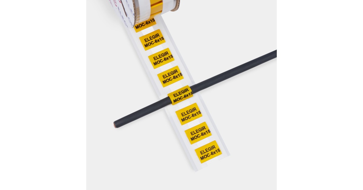 Купить Маркер овальный MOC-6-15-Y Элегир Маркинг оптом в Москве