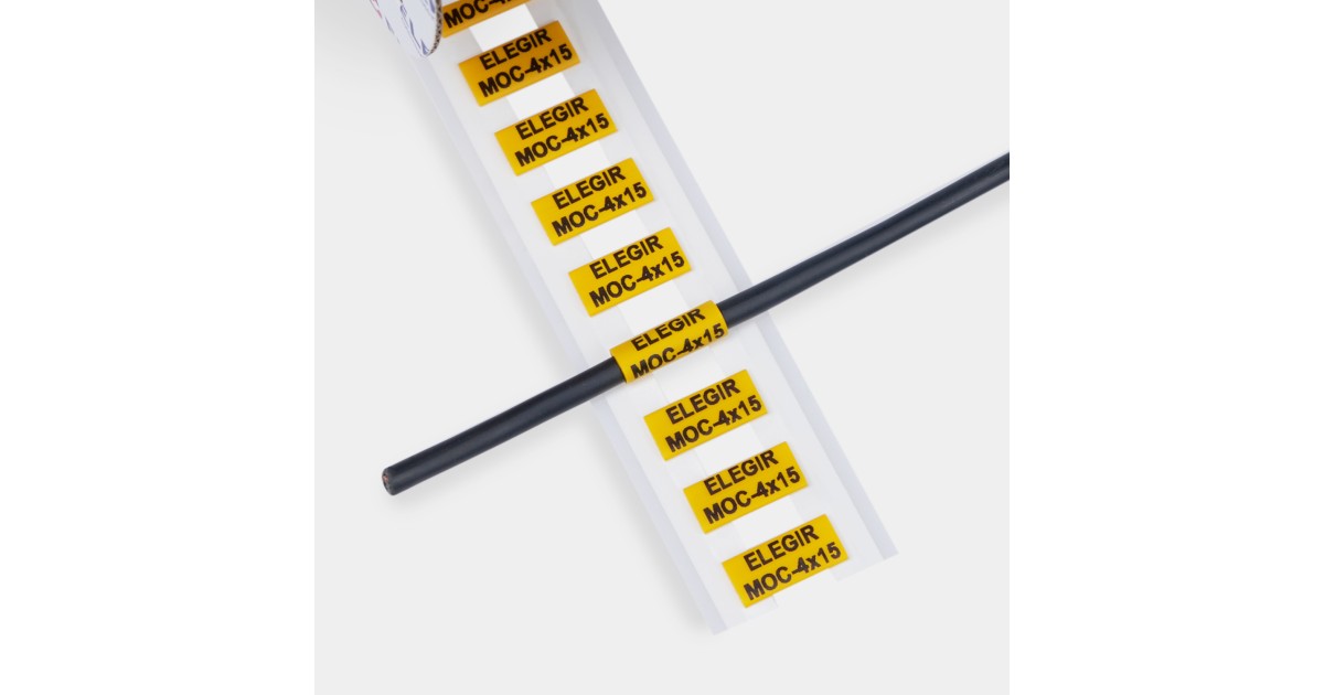 Купить Маркер овальный MOC-4-15-Y Элегир Маркинг оптом в Москве