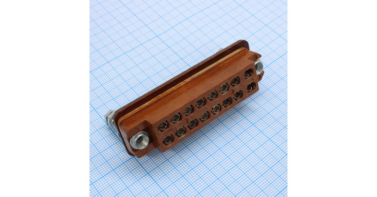 Купить РП14-16-Л розетка Россия оптом в Москве