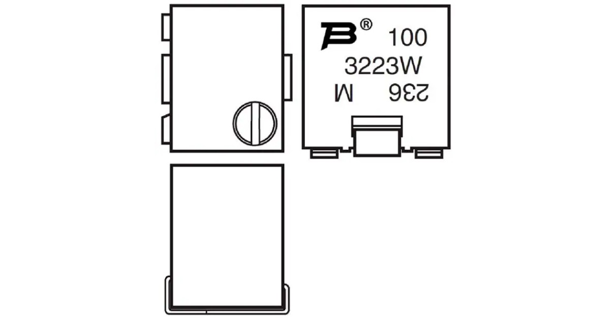 Купить 3223W-1-504E BOURNS оптом в Москве