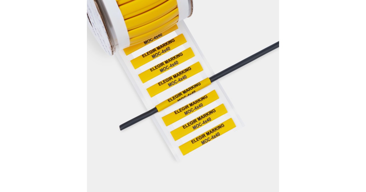 Купить Маркер овальный MOC-4-40-Y Элегир Маркинг оптом в Москве