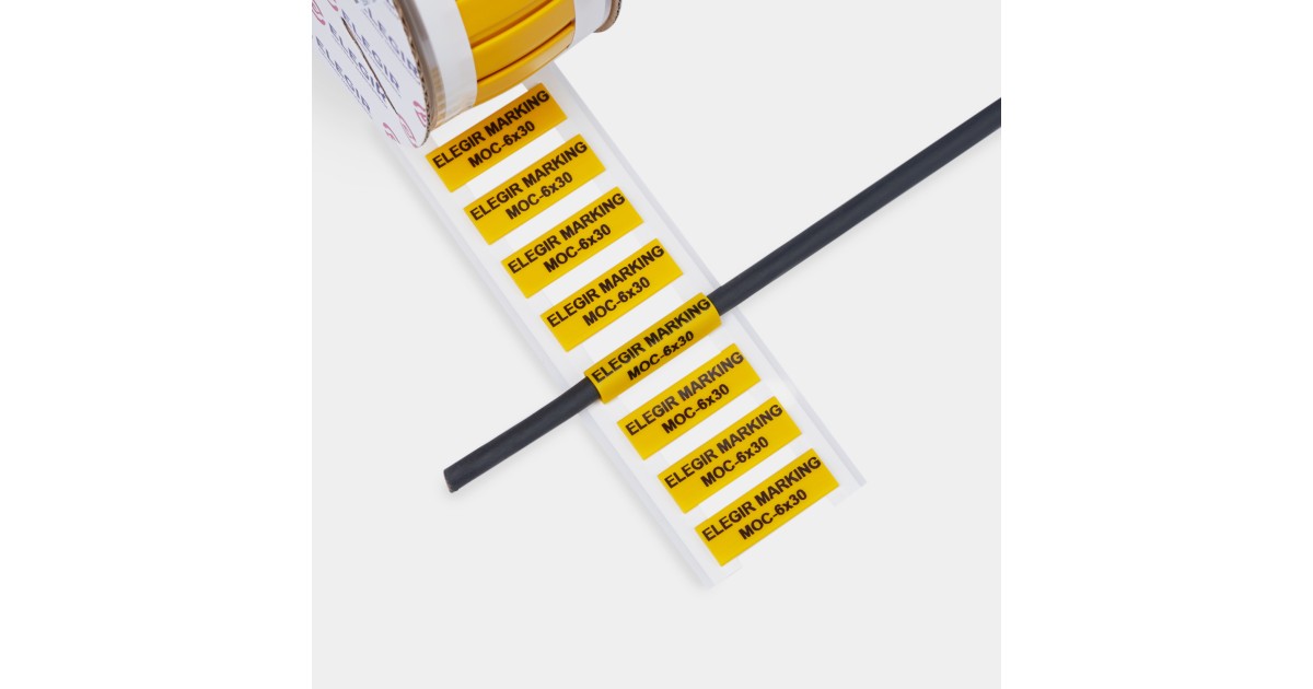 Купить Маркер овальный MOC-6-30-Y Элегир Маркинг оптом в Москве