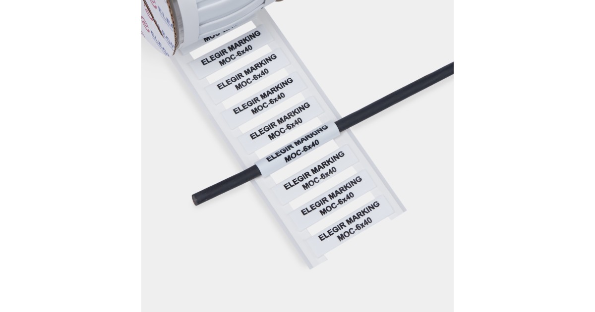 Купить Маркер овальный MOC-6-40-W Элегир Маркинг оптом в Москве
