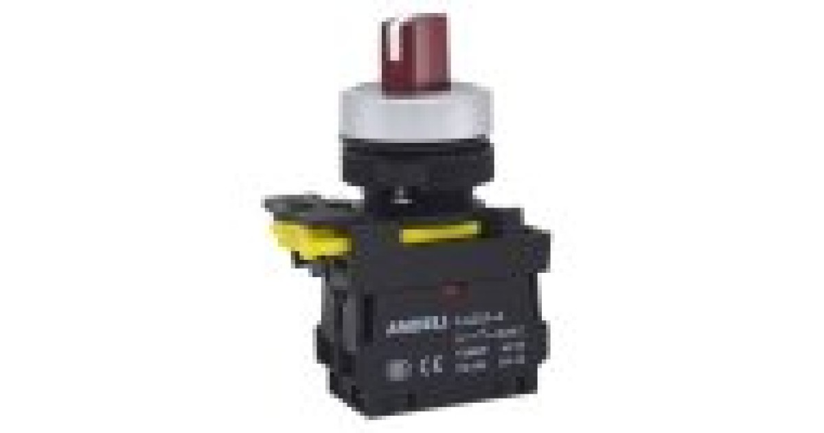 Купить ПЕРЕКЛЮЧАТЕЛЬ XB2-BJ25 ЧЕРНЫЙ 2 ПОЛОЖЕНИ Andeli оптом в Москве