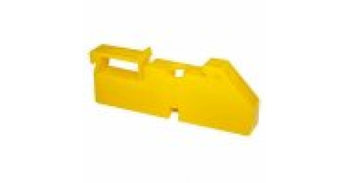 Купить ИЗОЛЯТОР НА DIN РЕЙКУ ЖЕЛТЫЙ (ANDELI) Andeli оптом в Москве