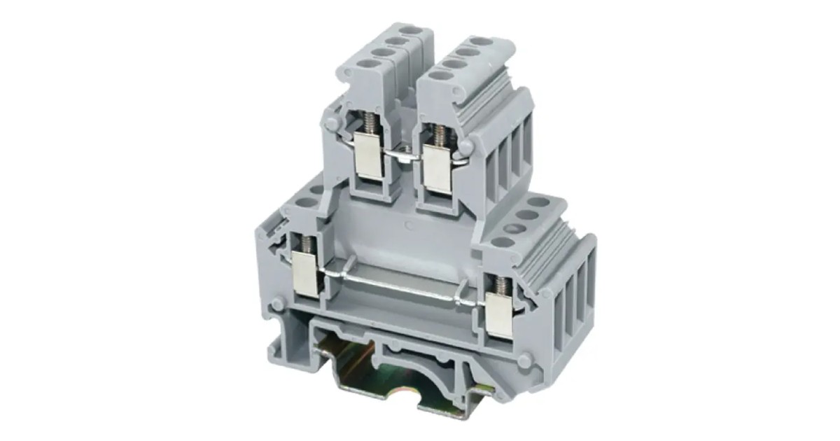 Купить Этажная клемма JUK1-4/2-GY UTL оптом в Москве