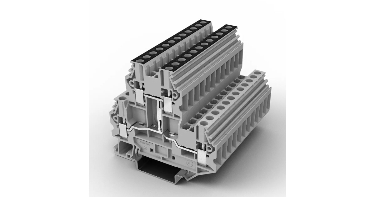 Купить Этажная клемма UUT-2.5/2L-GY UTL оптом в Москве