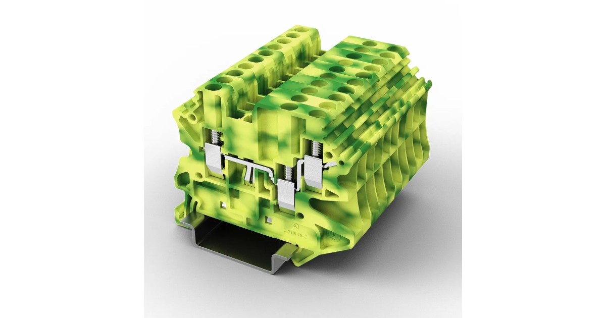 Купить Заземляющая клемма UUK-2.5/1-2PE UTL оптом в Москве