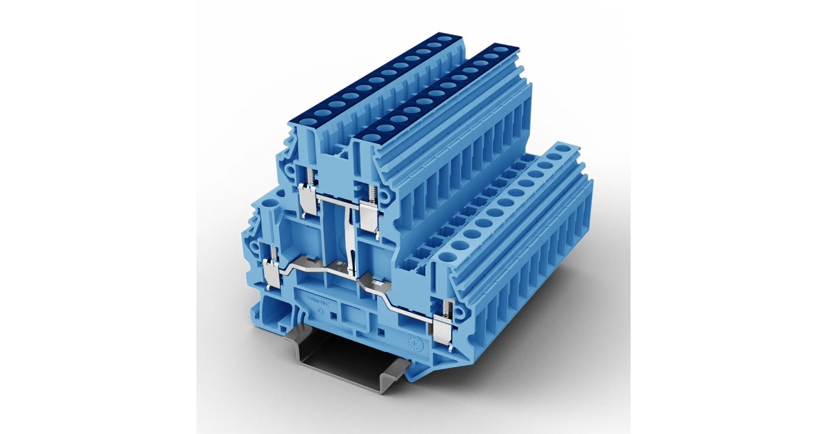 Купить Этажная клемма UUK-2.5/2L-BE UTL оптом в Москве