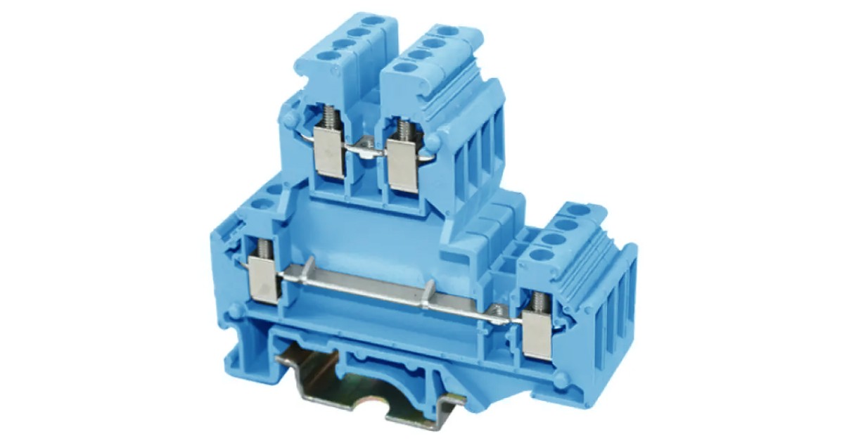 Купить Этажная клемма JUT1-2.5/2Q-BE UTL оптом в Москве