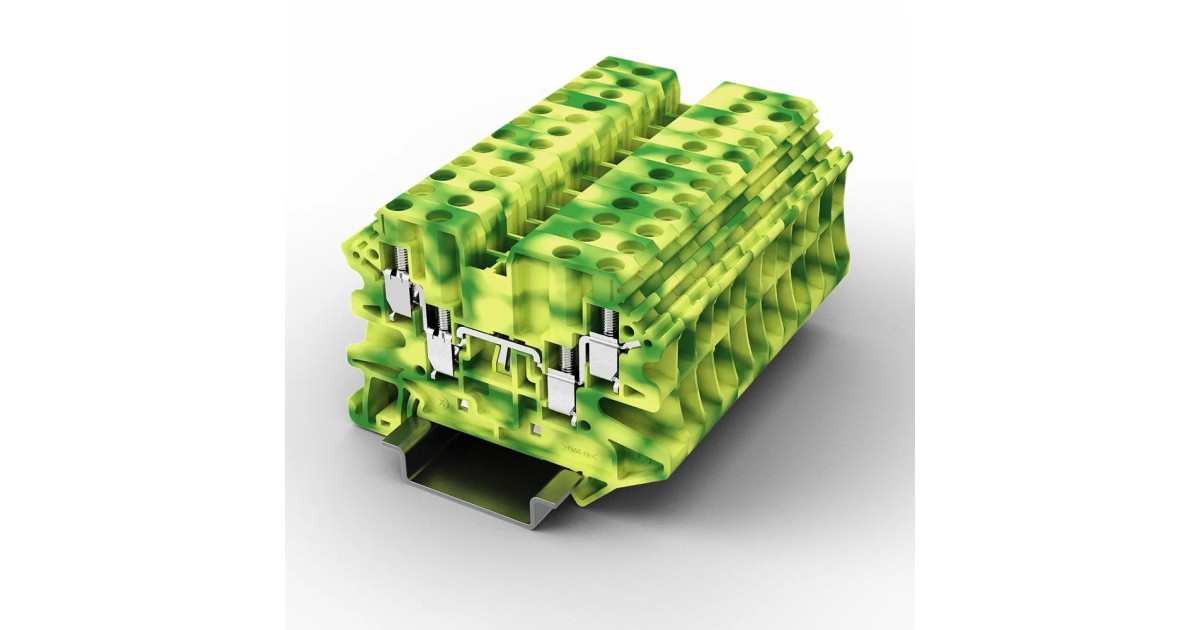 Купить Заземляющая клемма UUK-4/2-2PE UTL оптом в Москве